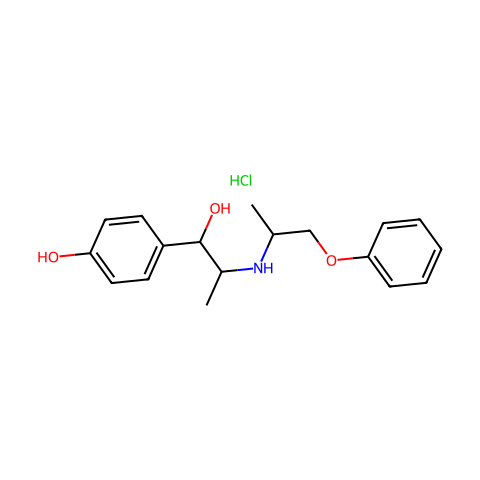 ISOXSUPRINE HYDROCHLORIDE结构图