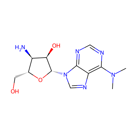 Puromycin aminonucleoside结构图