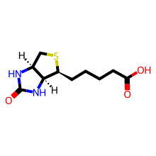 D-生物素结构图