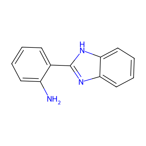 2-(2-氨基苯基)-1H-苯并咪唑结构图