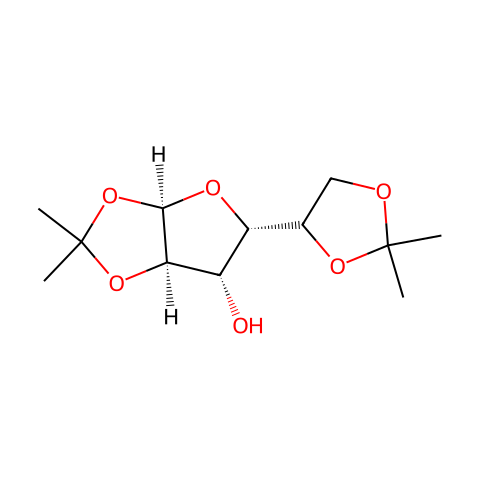双丙酮-D-葡萄糖结构图