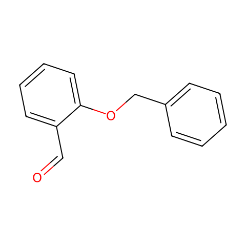 2-苄氧基苯甲醛结构图