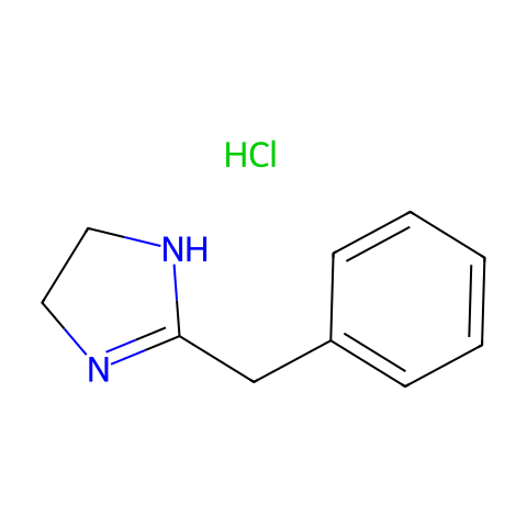 2-苄基-2-咪唑啉 盐酸盐结构图