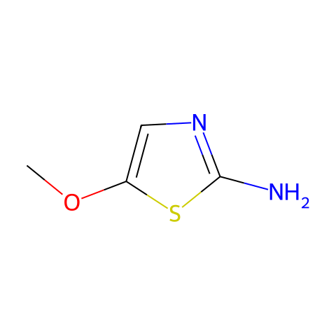 2-AMINO-5-METHOXYBENZOTHIAZOLE结构图
