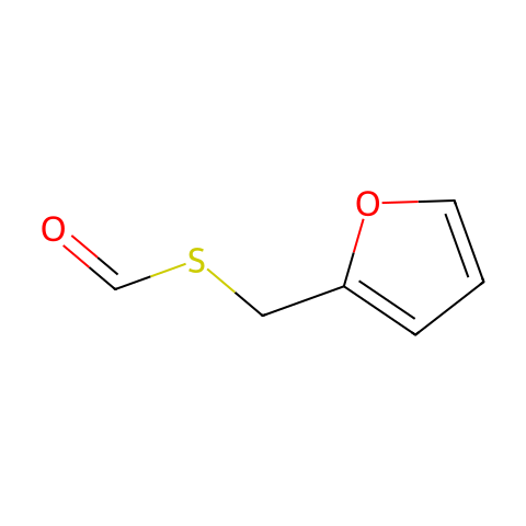 硫代甲酸 S-糠酯结构图