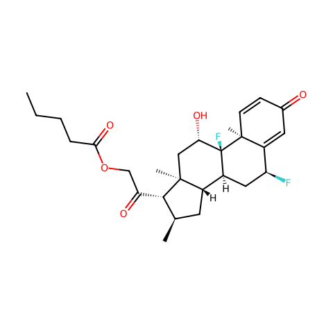 Diflucortolone 21-Valerate结构图