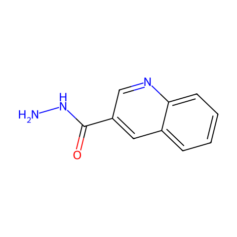 Quinoline-3-carbohydrazide结构图