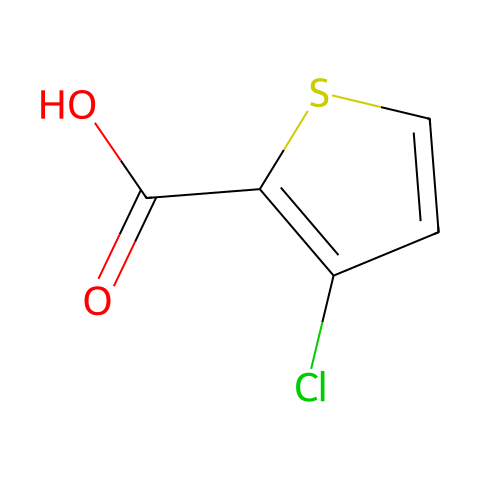 3-氯噻吩-2-羧酸结构图