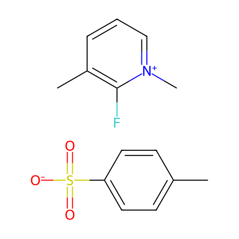1,3-Dimethyl-2-Fluoropyridinium Toluene-4-Sulfonate结构图