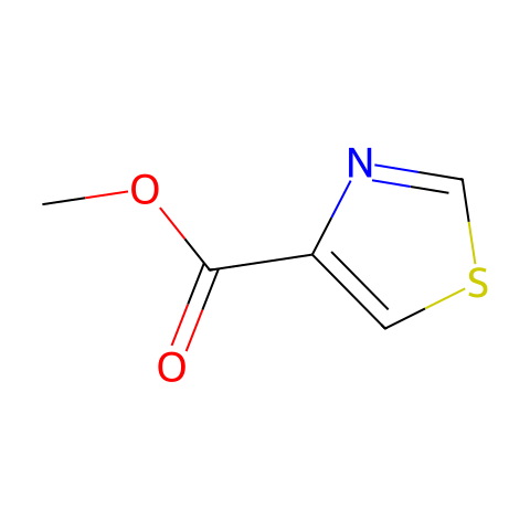 噻唑-4-羧酸甲酯结构图