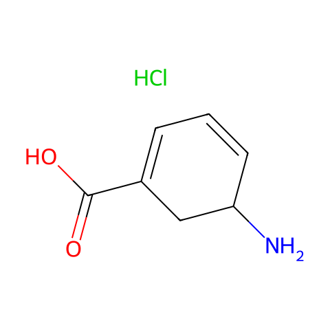 D,L-Gabaculine, Hydrochloride结构图