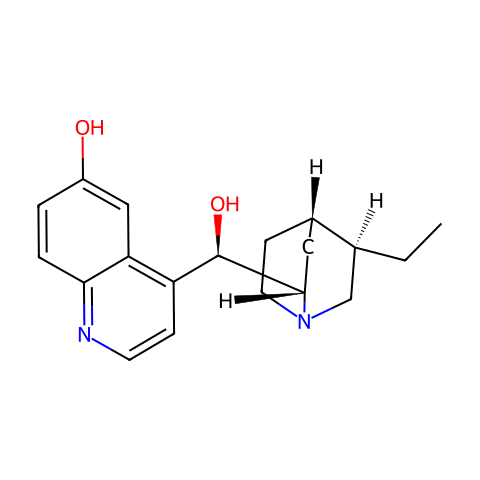 6'-hydroxydihydrocinchonidine结构图