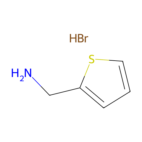 2-噻吩甲基溴化铵结构图
