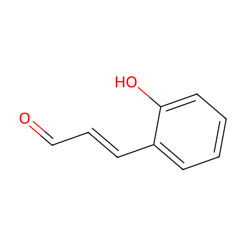 3-(2-羟基苯基)-2-丙烯醛结构图