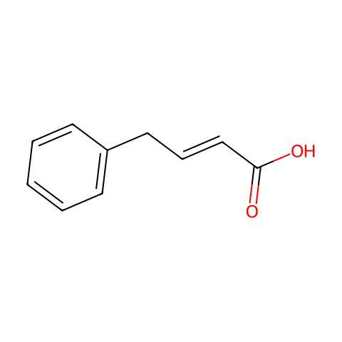 (E)-4-Phenylbut-2-enoic acid结构图
