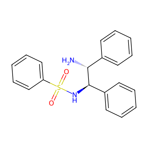 N-[(1R,2R)-2-aMino-1,2-diphenylethyl]-BenzenesulfonaMide结构图