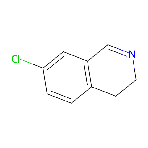 7-chloro-3,4-dihydroisoquinoline结构图