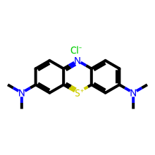 Methylene Blue结构图