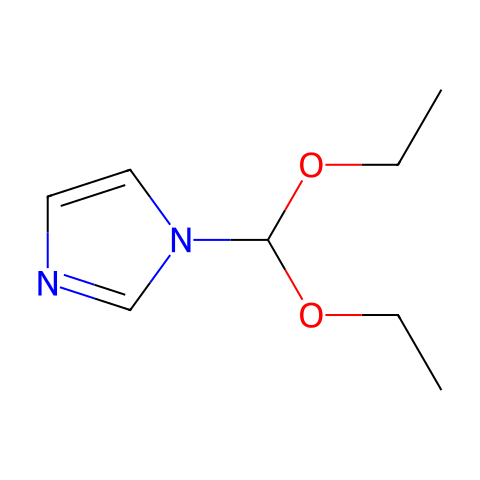 1-(Diethoxymethyl)Imidazole结构图