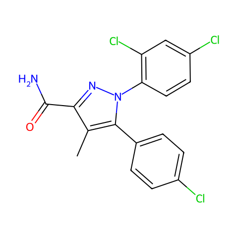 CB1 ANTAGONIST 2结构图