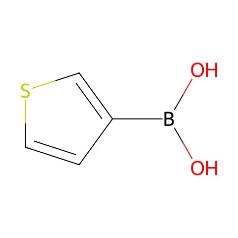 3-噻吩硼酸结构图