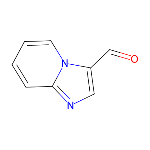 Imidazo[1,2-a]Pyridin-3-Carboxaldehyde结构图