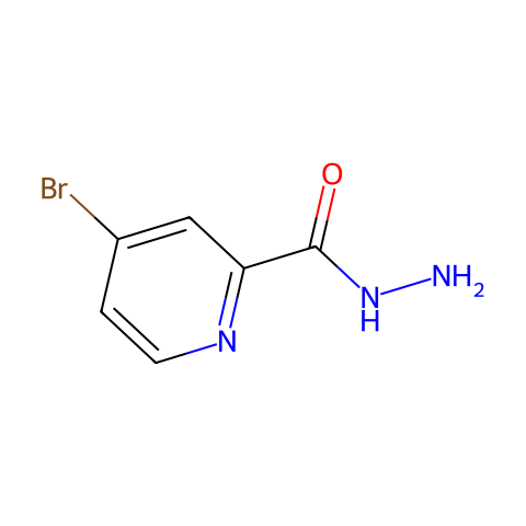 4-Bromopicolinohydrazide结构图