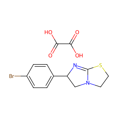 (S)-(-)-4-Bromotetramisole Oxalate结构图