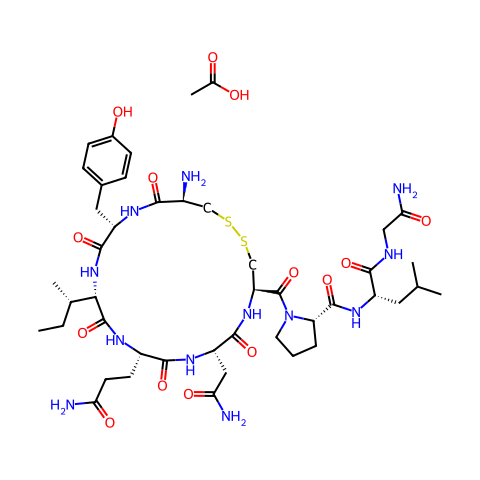 Oxytocin Acetate结构图