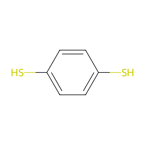 1,4-苯二硫醇结构图