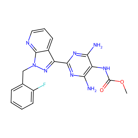N-Desmethyl-riociguat结构图