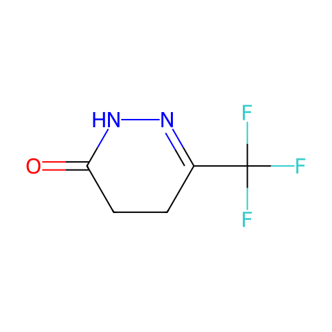 6-(三氟甲基)-4,5-二氢哒嗪-3(2H)-酮结构图