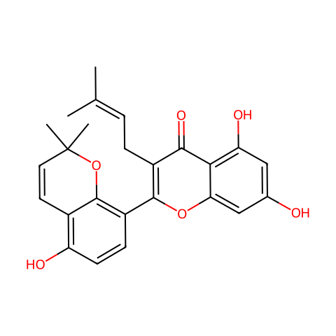桑皮酮A结构图