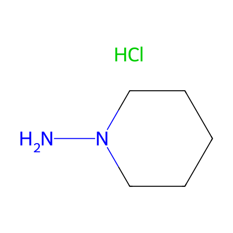 N-氨基哌啶盐酸盐结构图
