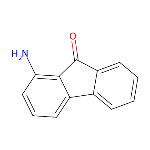 1-氨基-9-芴酮结构图