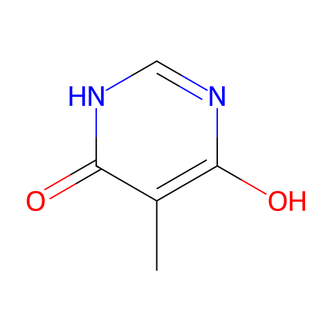 5-甲基-4,6-二羟基嘧啶结构图