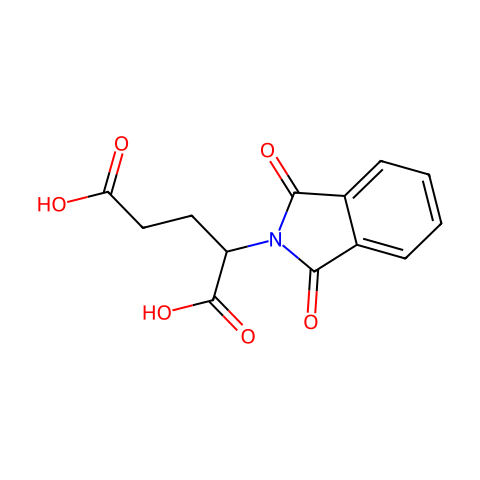 Phthalyl-DL-Glutamic Acid结构图