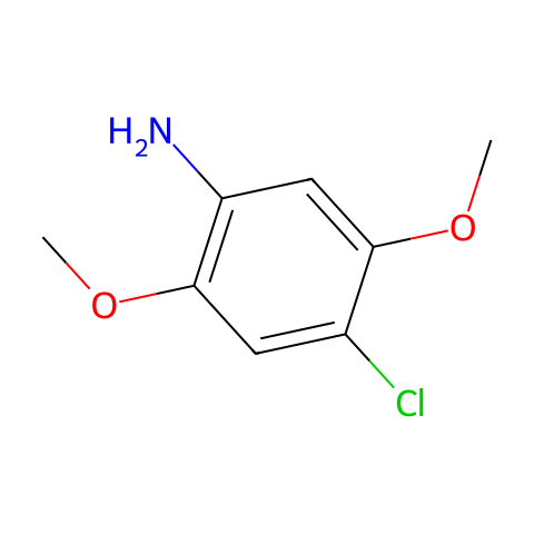 4-氯-2,5-二甲氧基苯胺结构图