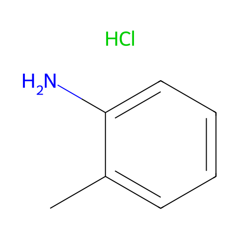 邻甲苯铵盐酸盐结构图