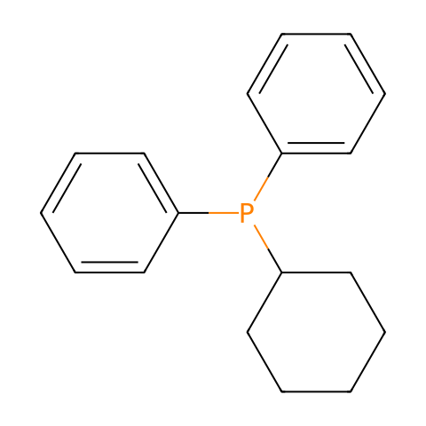 二苯基环己基膦结构图