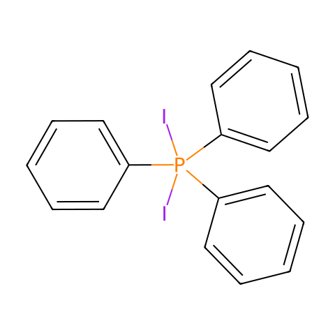 三苯基膦二碘化物结构图