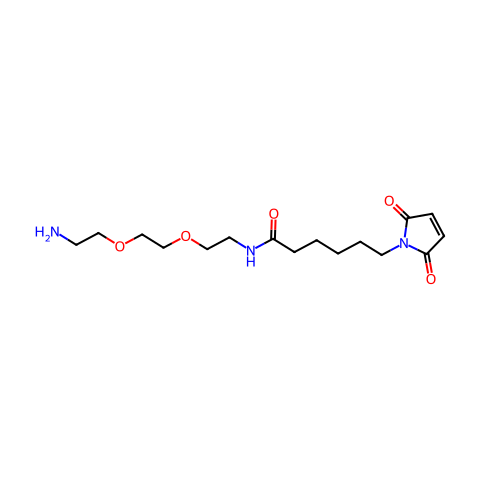 MC-PEG2-NH2结构图