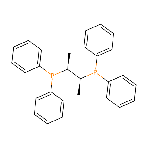 (2S,3S)-(-)-双(二苯基膦)丁烷结构图
