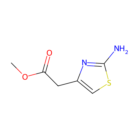 Methyl 2-Amino-4-Thiazoleacetate结构图