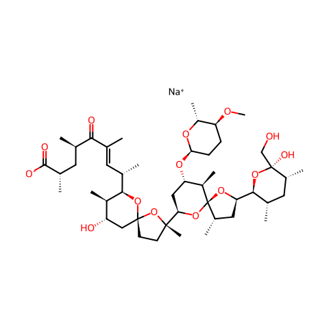 Dianemycin 1-sodium salt结构图