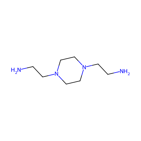 2,2'-(哌嗪-1,4-二基)二乙胺结构图