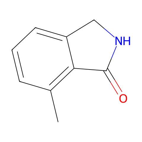7-甲基异吲哚啉-1-酮结构图