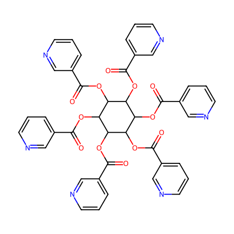 烟酸肌醇酯结构图