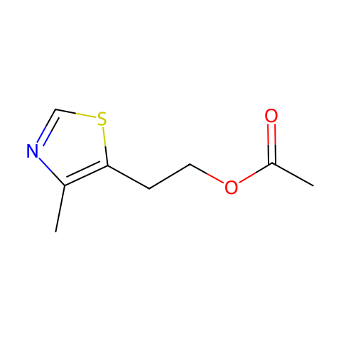乙酸硫噻唑结构图