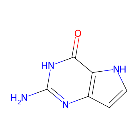9-Deazaguanine结构图